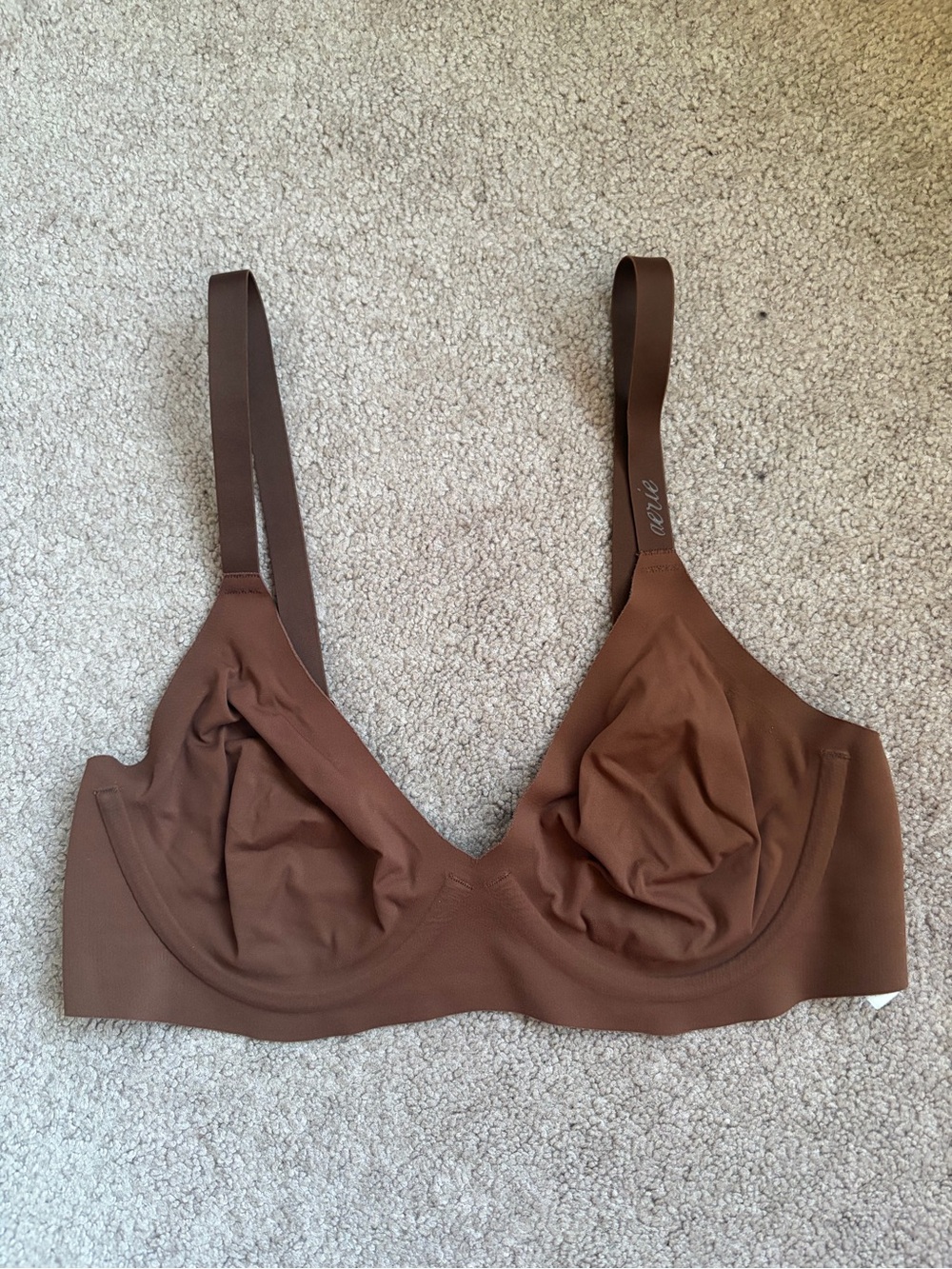 🐢 AERIE - Smoothez Brown Bra - 34D
